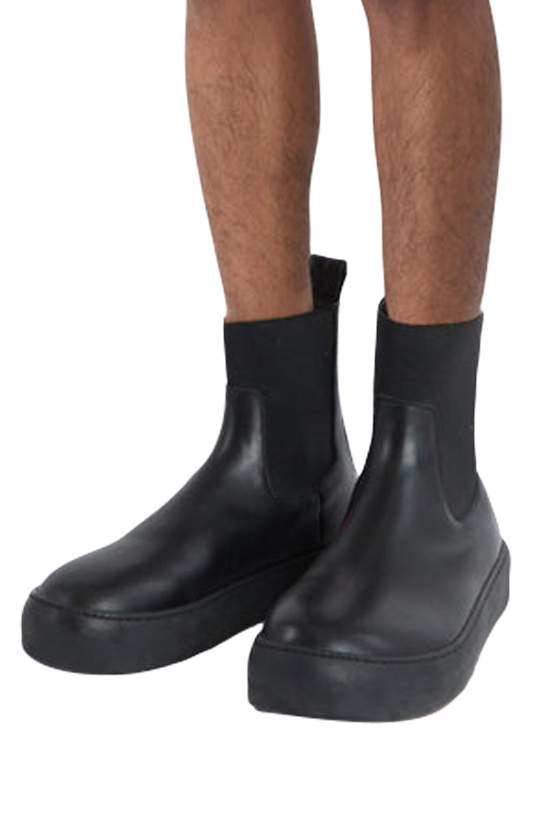 Rêve leather boots - Black