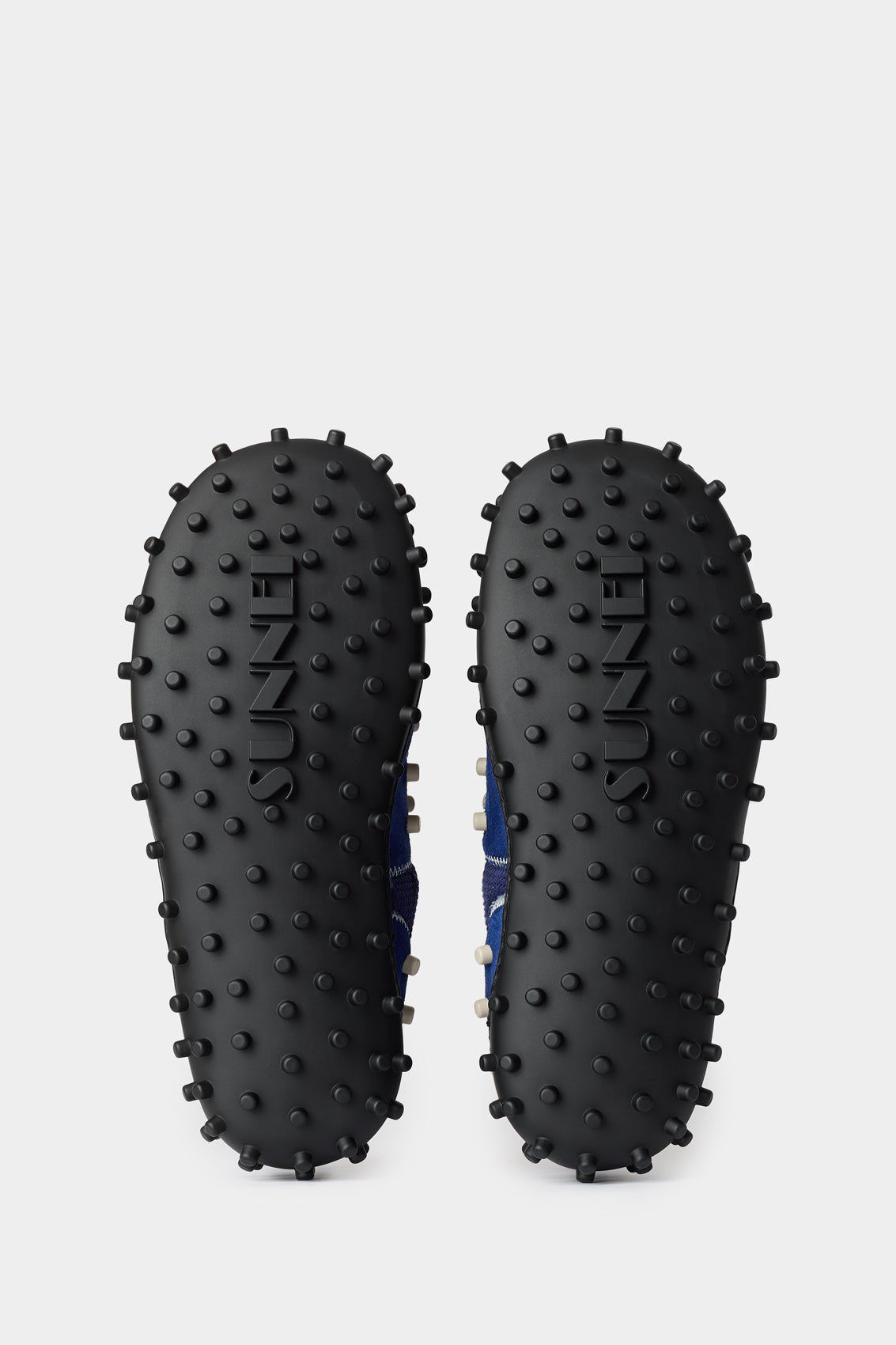 1000Chiodi slip-on sneakers in leather - Navy