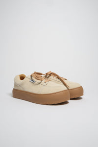 Rêveur sneakers in leather - Cream & Caramel