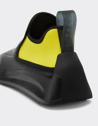 Sneakers unisexe bicolores en cuir - Nero