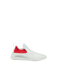 Sneakers unisexe bicolores en cuir - Bianco