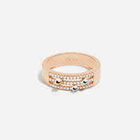 BAGUE COSMIC SPELL OR ROSE