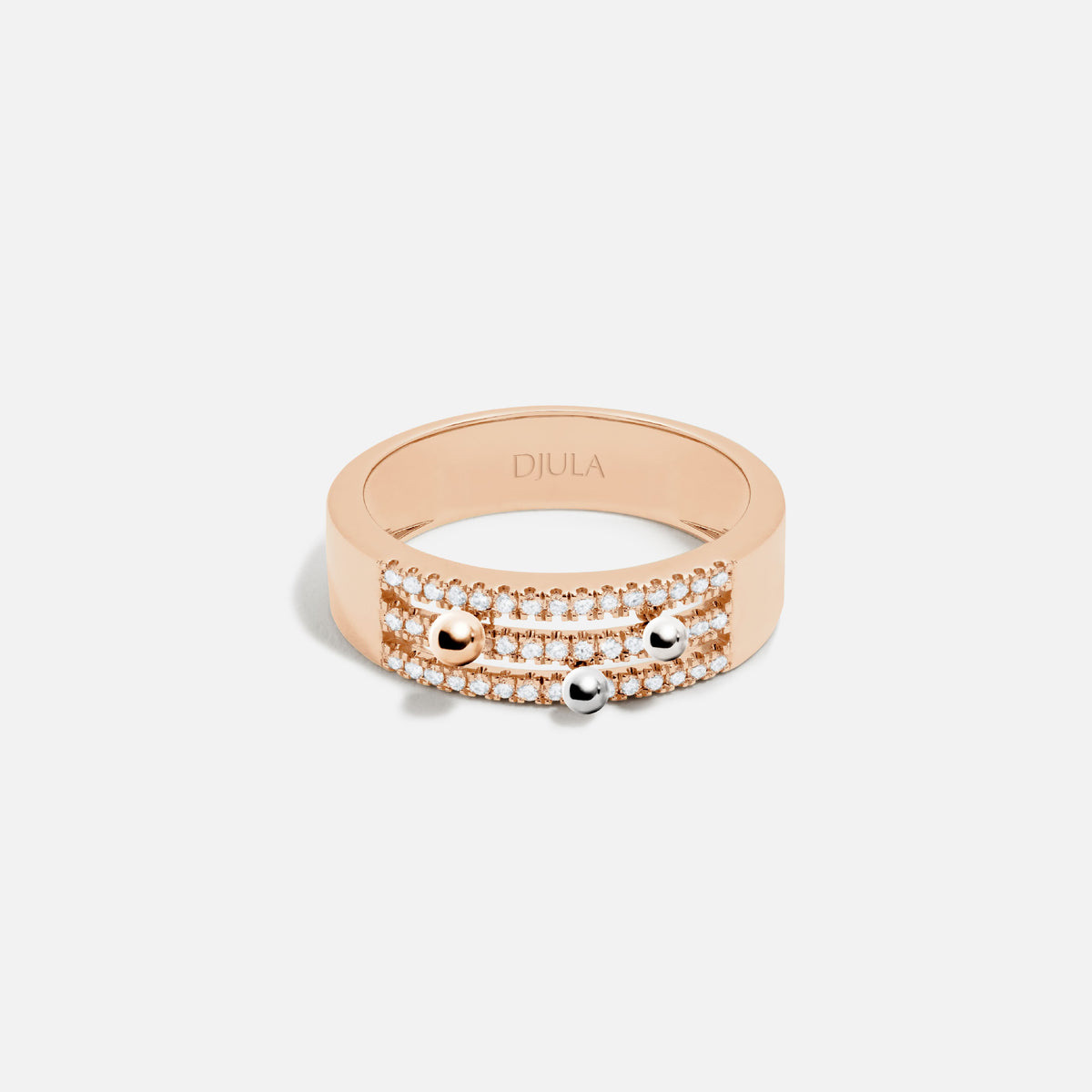 BAGUE COSMIC SPELL OR ROSE