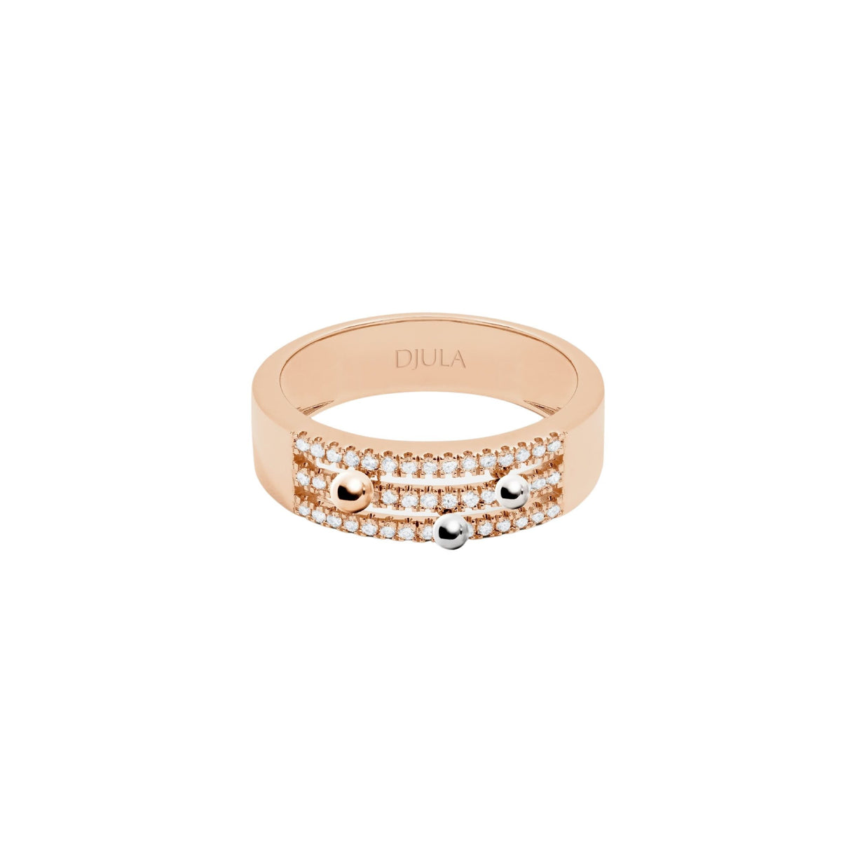 PrixTroca:980€_VentesTroca:0_QtyTroca:1_ST:0%_Bague Cosmic Spell en Or rose 18K sertie de diamants - Rose