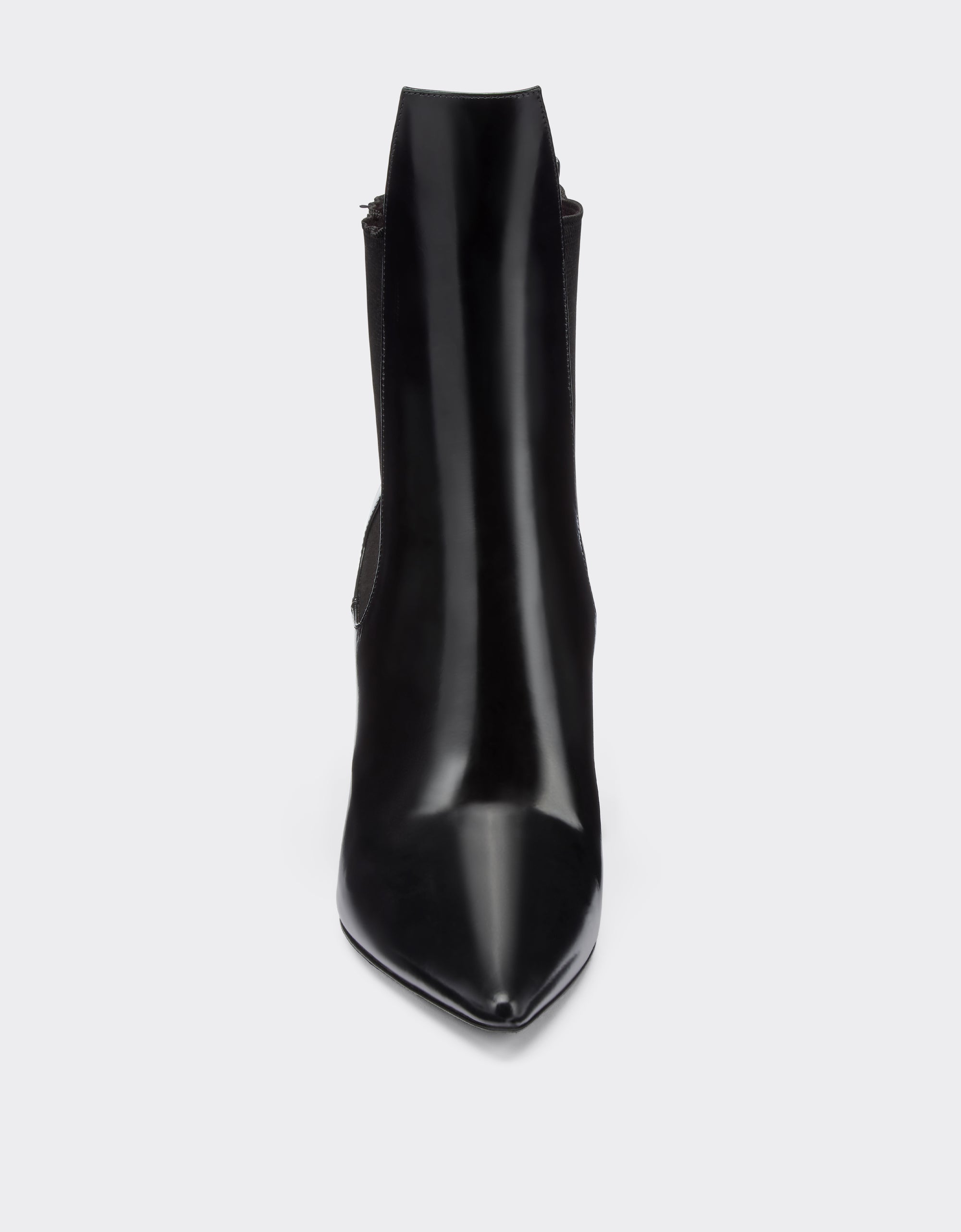 Bottines en cuir brossé - Nero
