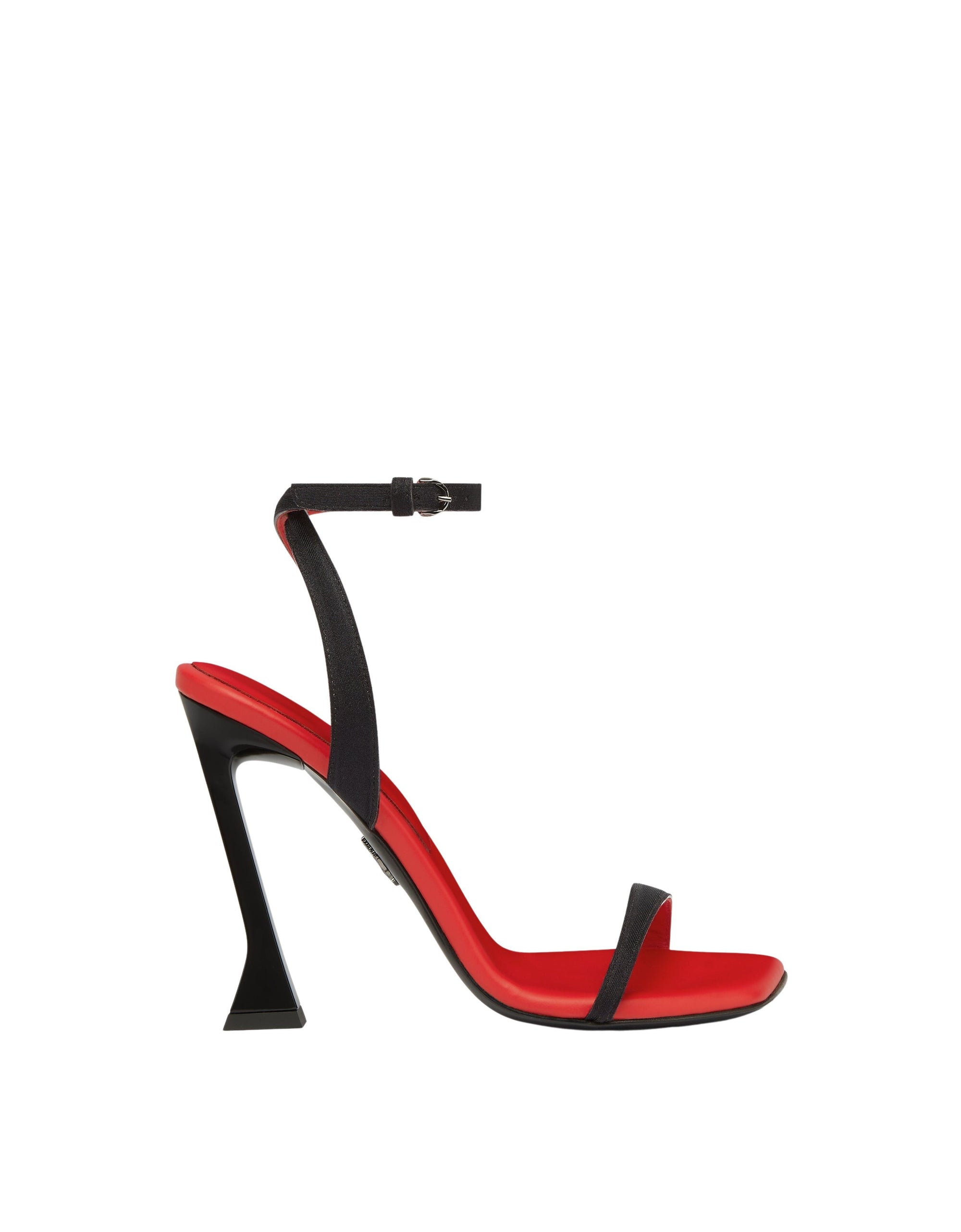 Sandales à talon avec bride - Nero