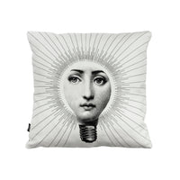 Abbaglio cushion - Black & White