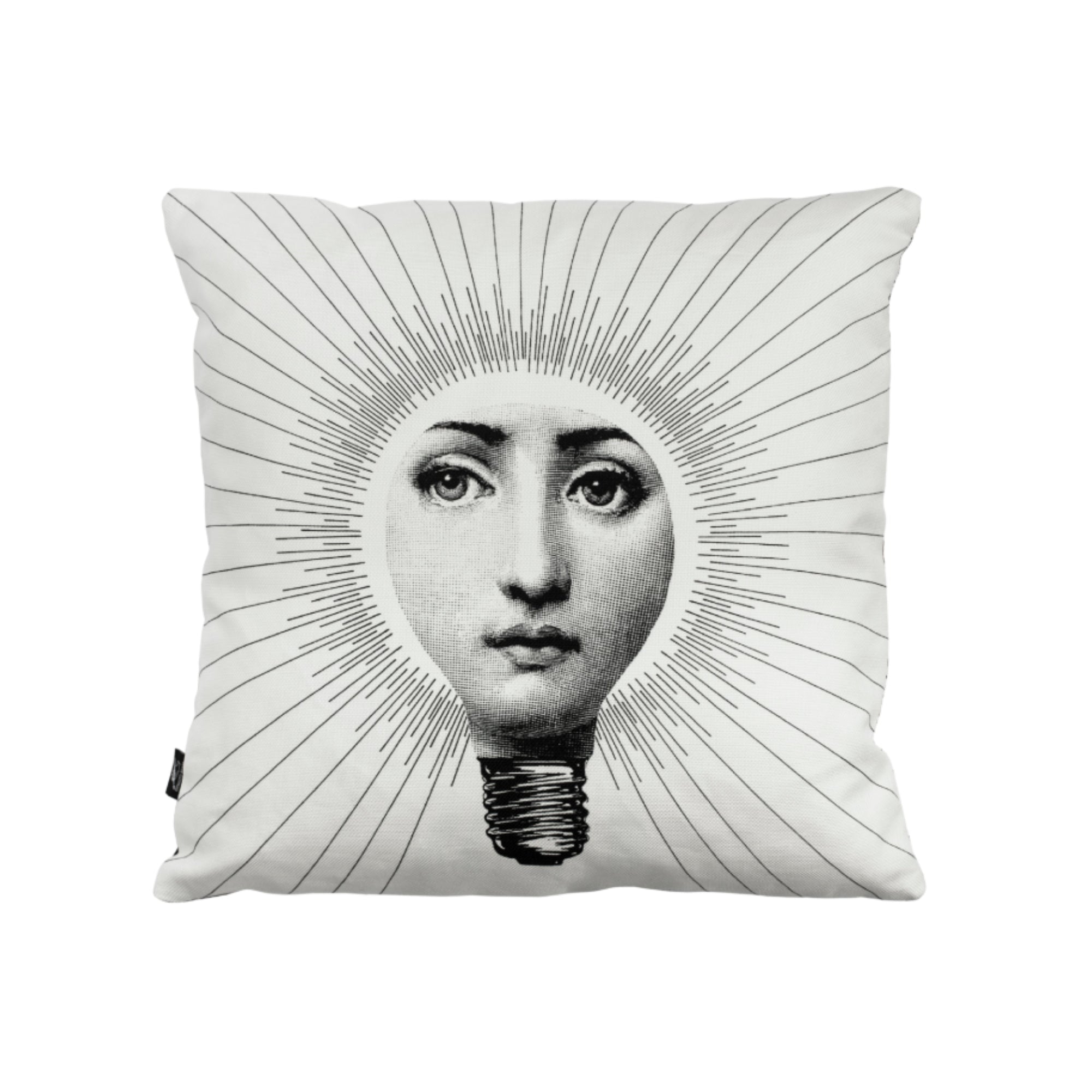 Abbaglio cushion - Black & White