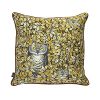 Silk cushion - Yellow