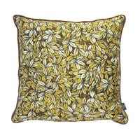 Silk cushion - Yellow