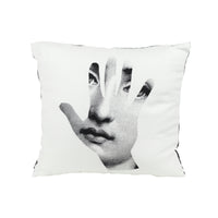 Mano cushion - Black & White