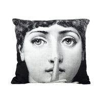 Silenzio cushion - Black & White