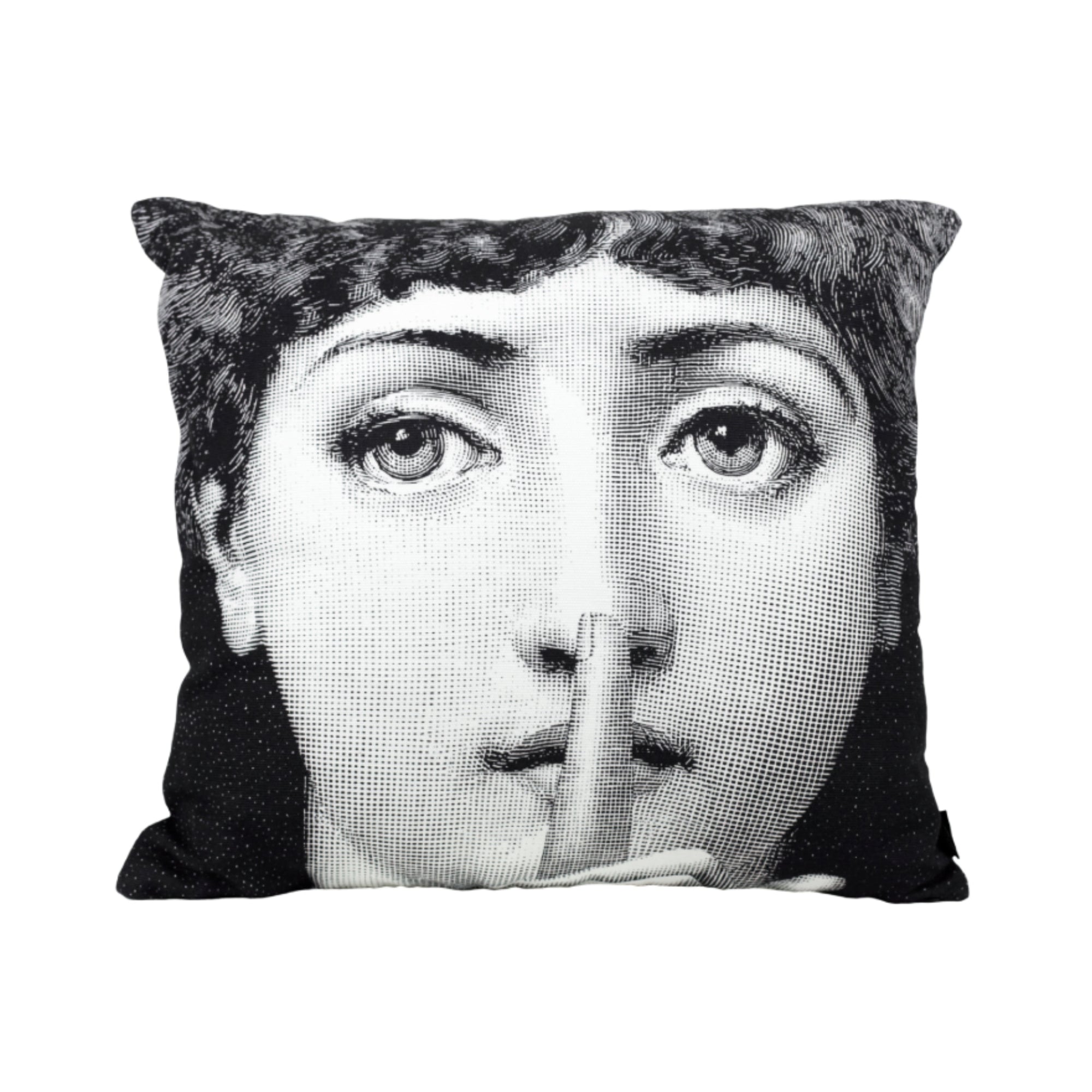 Silenzio cushion - Black & White