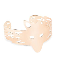 Manchette Wolf wolf en or rose 18 carats - Rose