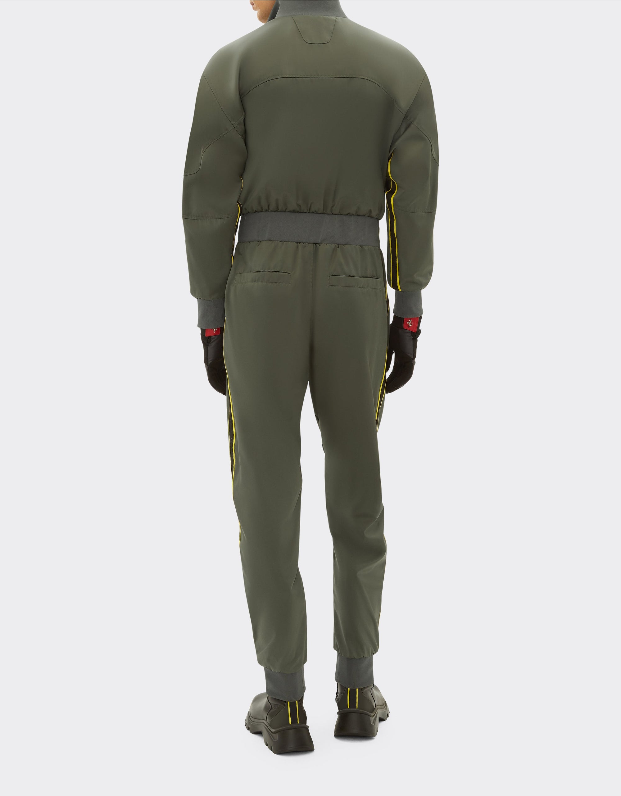 Pilot neck jumpsuit - Grigio