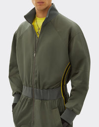 Pilot neck jumpsuit - Grigio