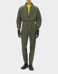 Pilot neck jumpsuit - Grigio
