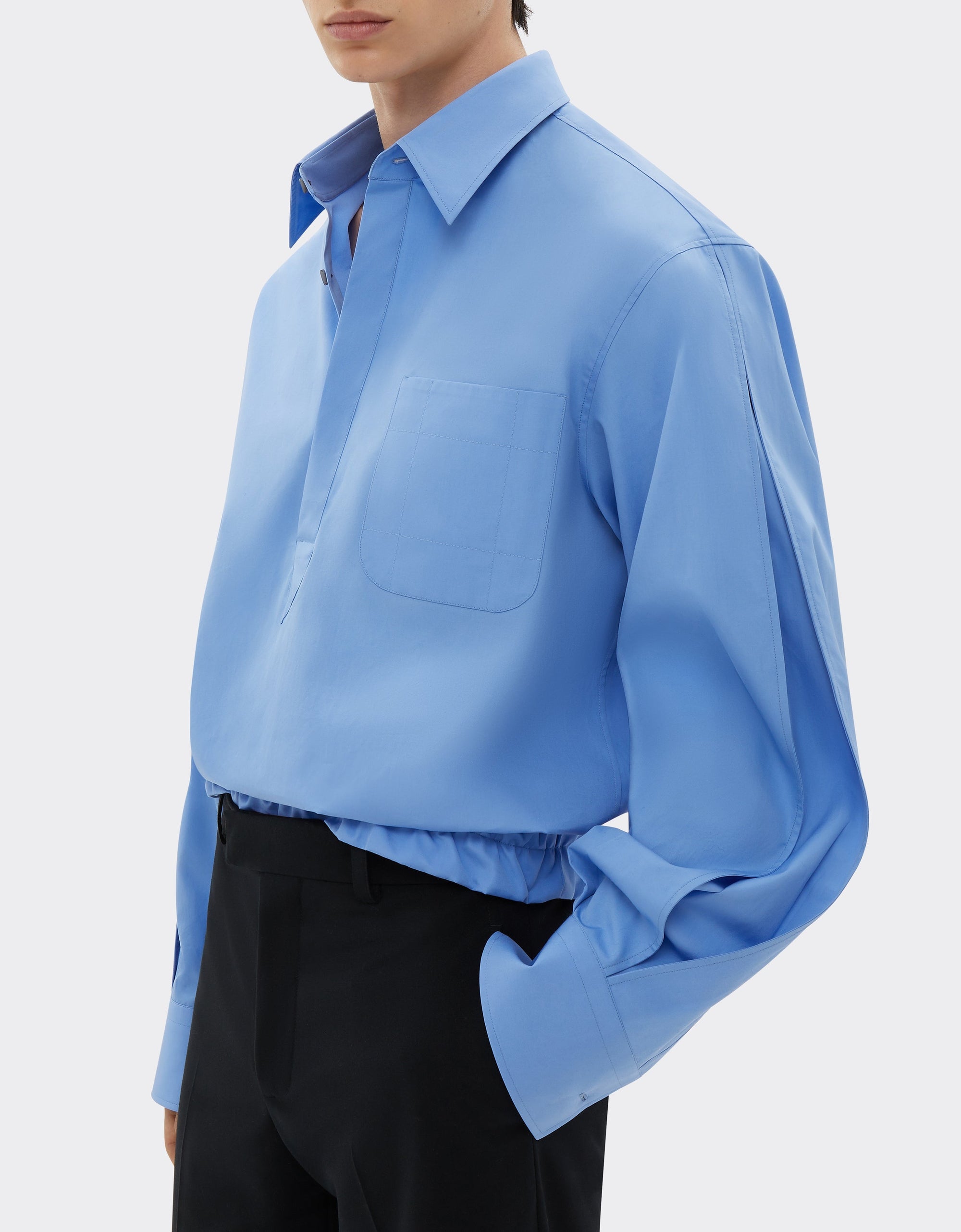 Chemise à manches longues cintrée à la taille - Ciano