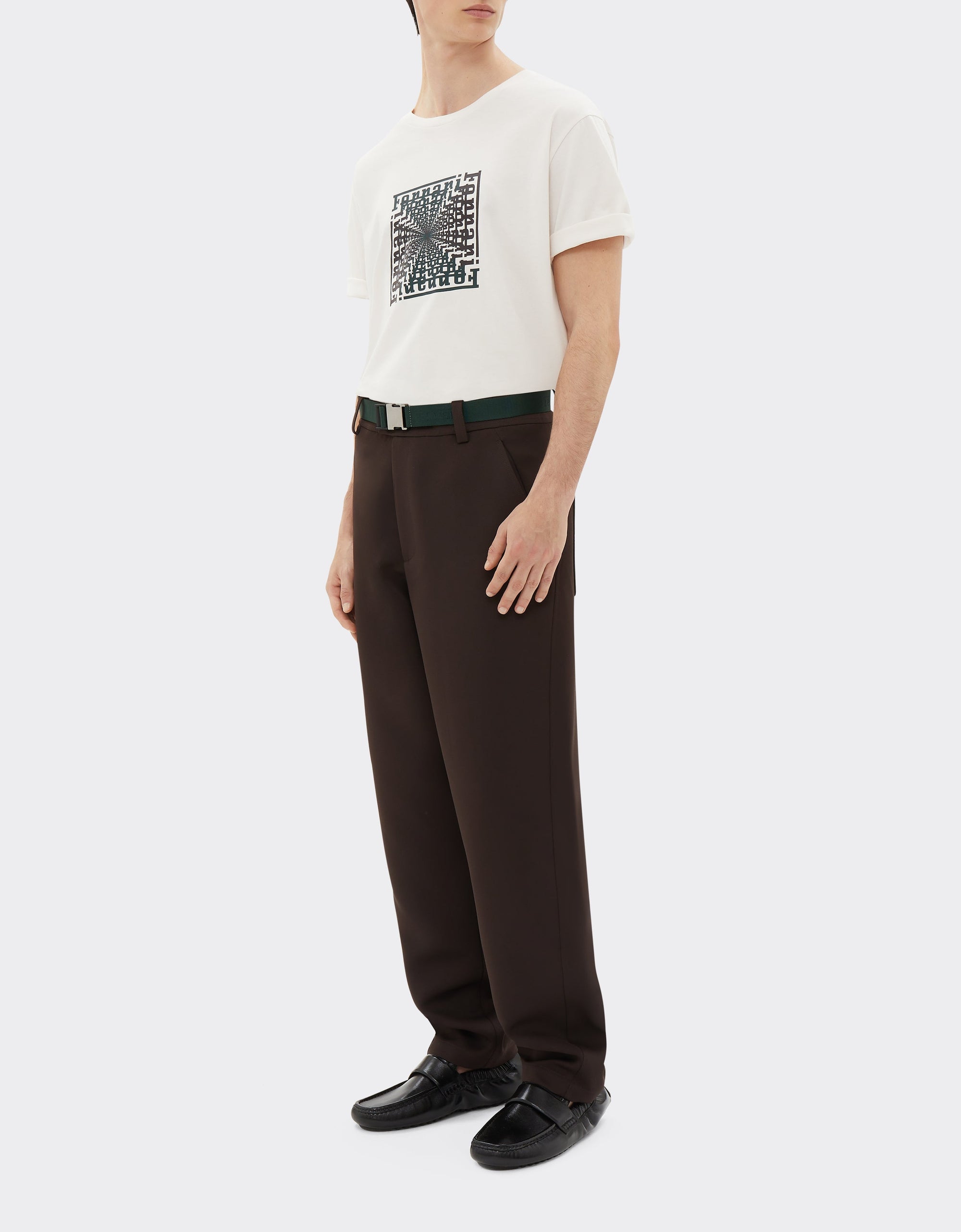 Ferrari Cube T-shirt - Avorio