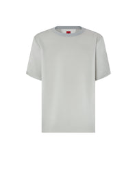 T-shirt en satin brillant - Silver
