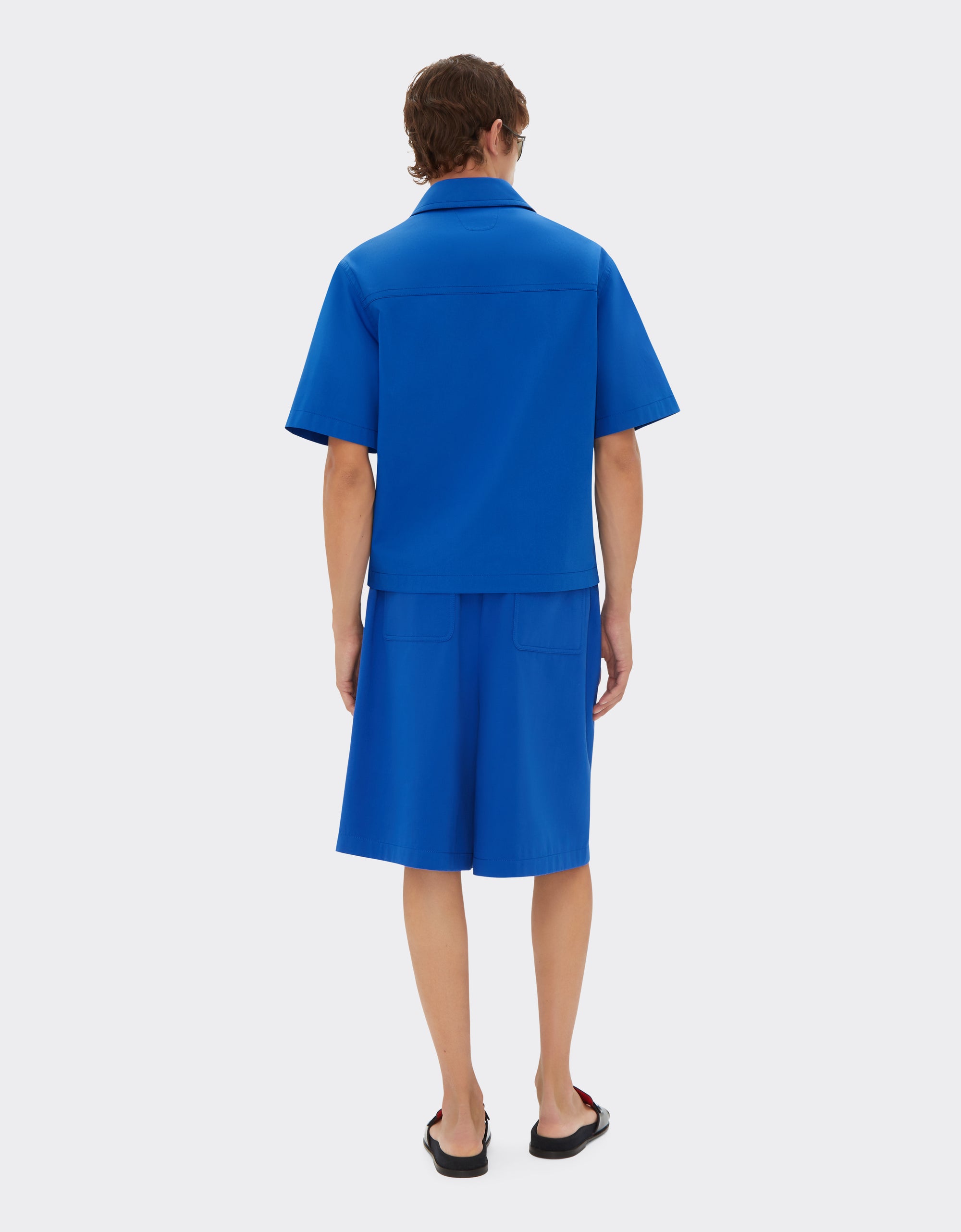 Bermuda avec élastique Ferrari - Blu Klein
