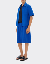 Bermuda avec élastique Ferrari - Blu Klein