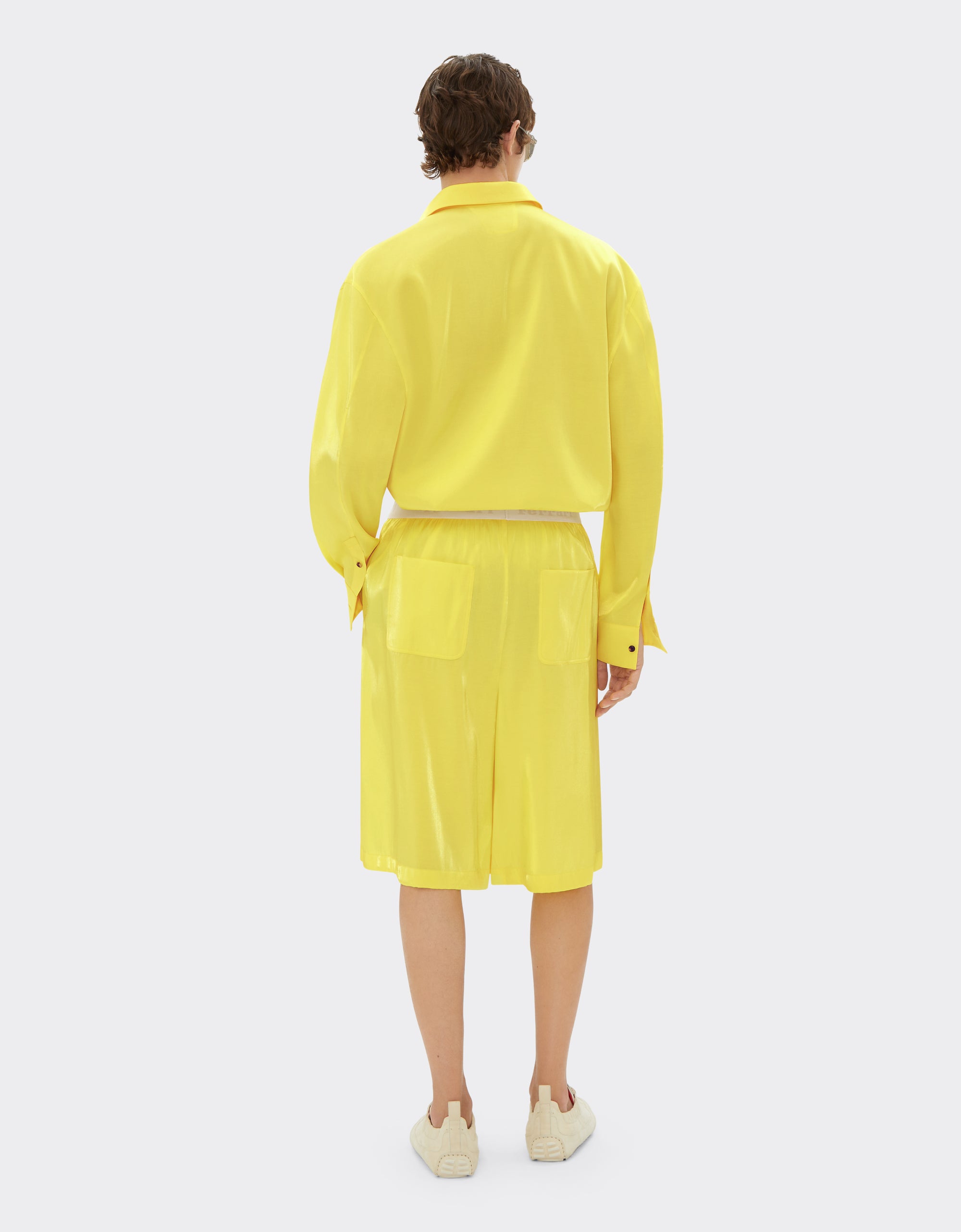Bermuda avec élastique Ferrari - Giallo Modena