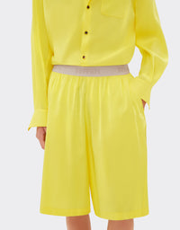 Bermuda avec élastique Ferrari - Giallo Modena