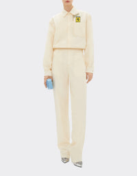 Combinaison Ferrari col chemise - Avorio