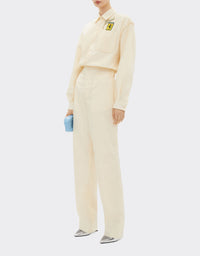 Combinaison Ferrari col chemise - Avorio