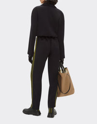 Ferrari suit with zip - Nero