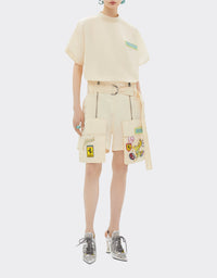 Miami Collection maxi pocket shorts - Avorio