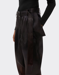 Pantalon cargo avec poches à rabat - Nero