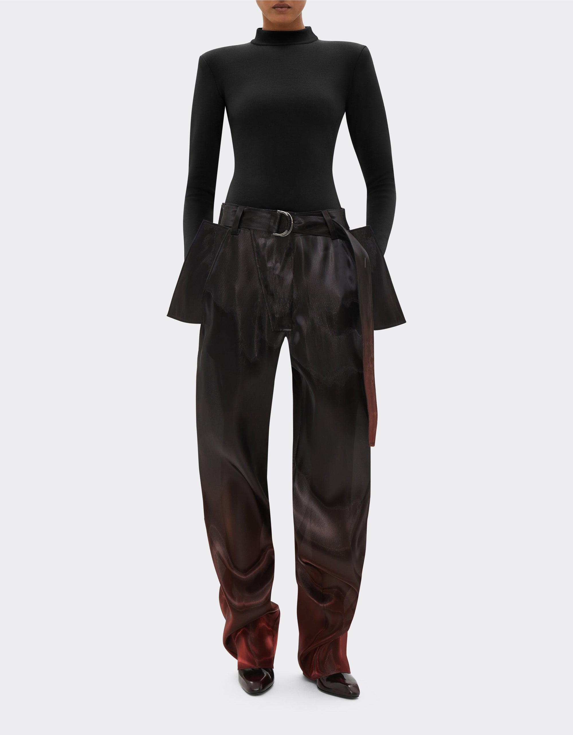 Pantalon cargo avec poches à rabat - Nero