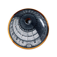Assiette Calendario 1990 en porcelaine - Or & Noir & Blanc