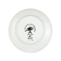 Assiette Calendario 2015 en porcelaine - Or & Noir & Blanc