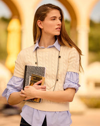 Chemise oversize SRC - Rayures bleues