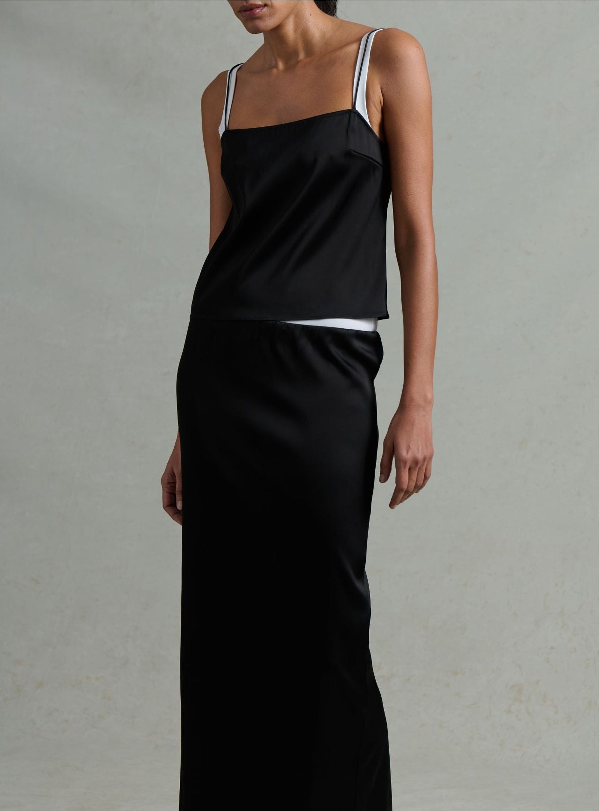 Slip Skirt - Black