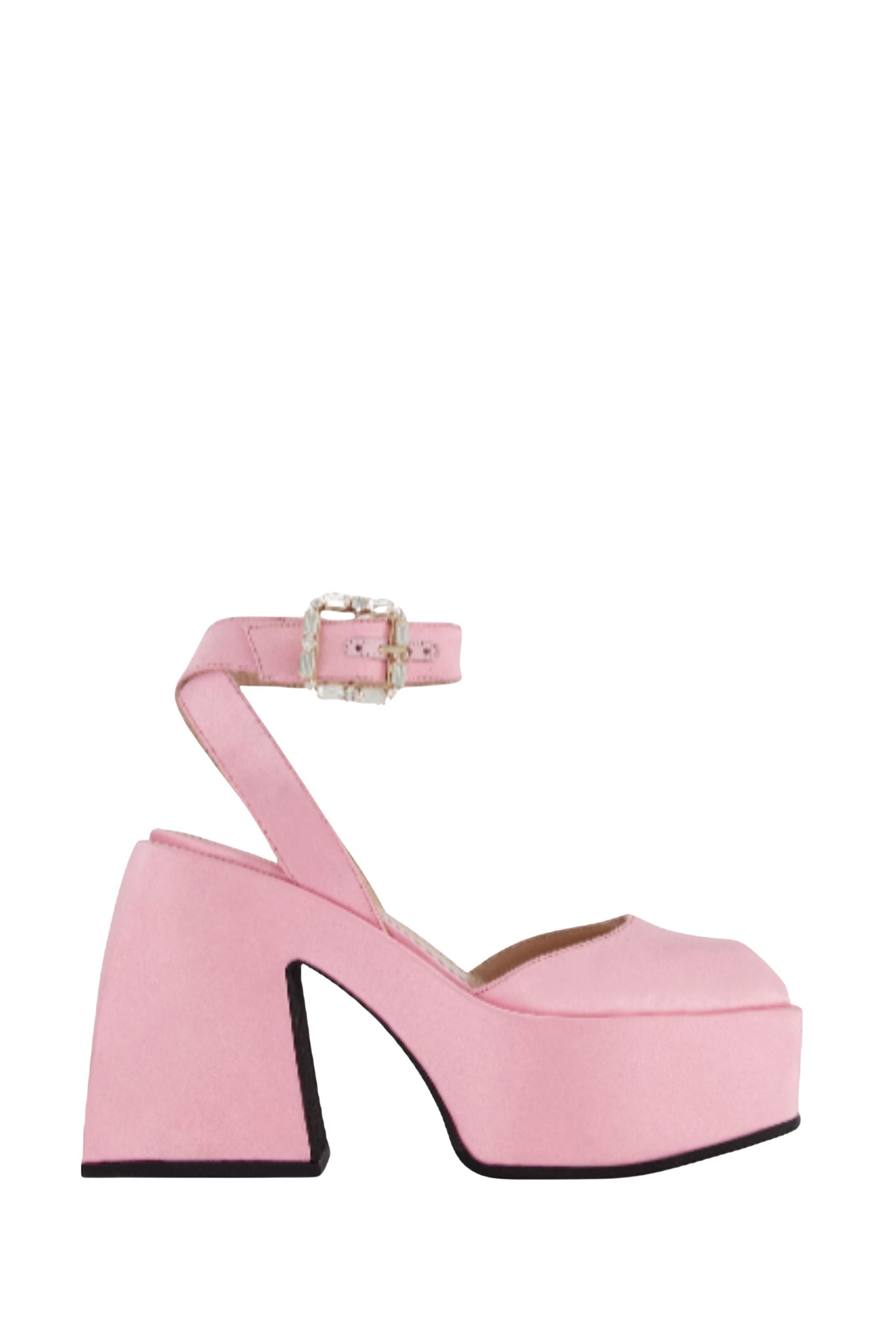 Plateformes Bulla Sofia 120 - Vieux rose