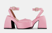 Plateformes Bulla Sofia 120 - Vieux rose