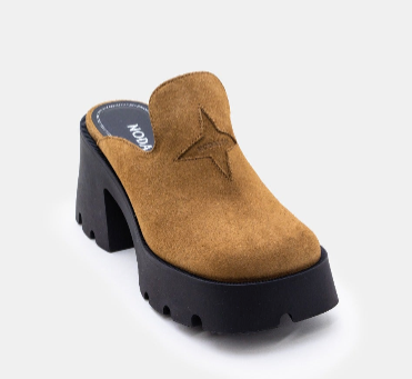 Mules Bulla Lexie 90 - Noisette
