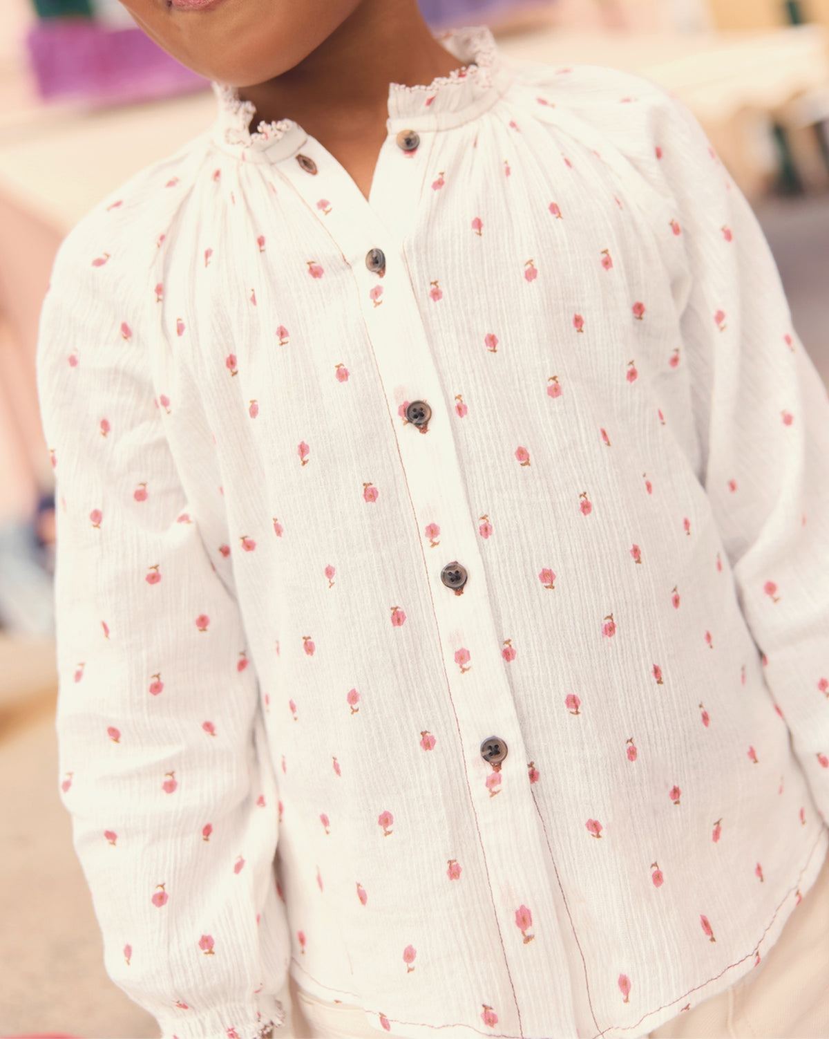 Reinette cotton blouse - Picoli