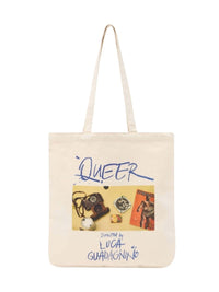 Sac Toute-Étrire En Toile Queer - Off White