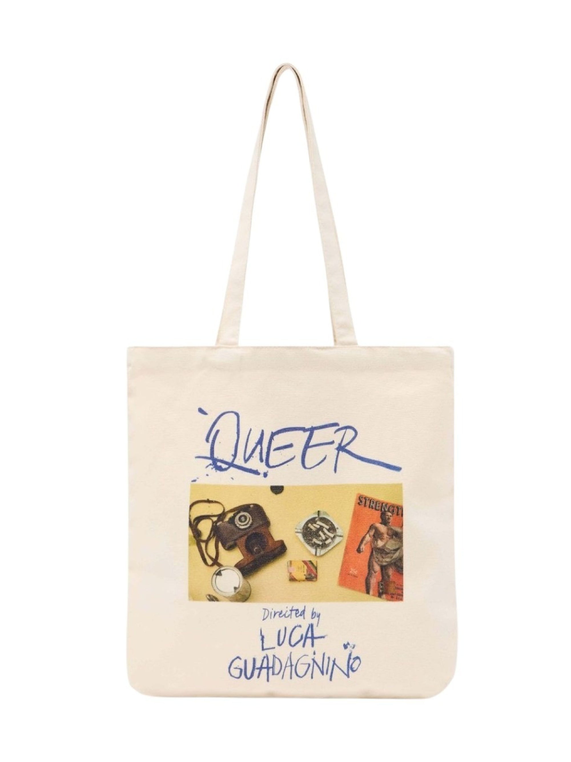Sac Toute-Étrire En Toile Queer - Off White