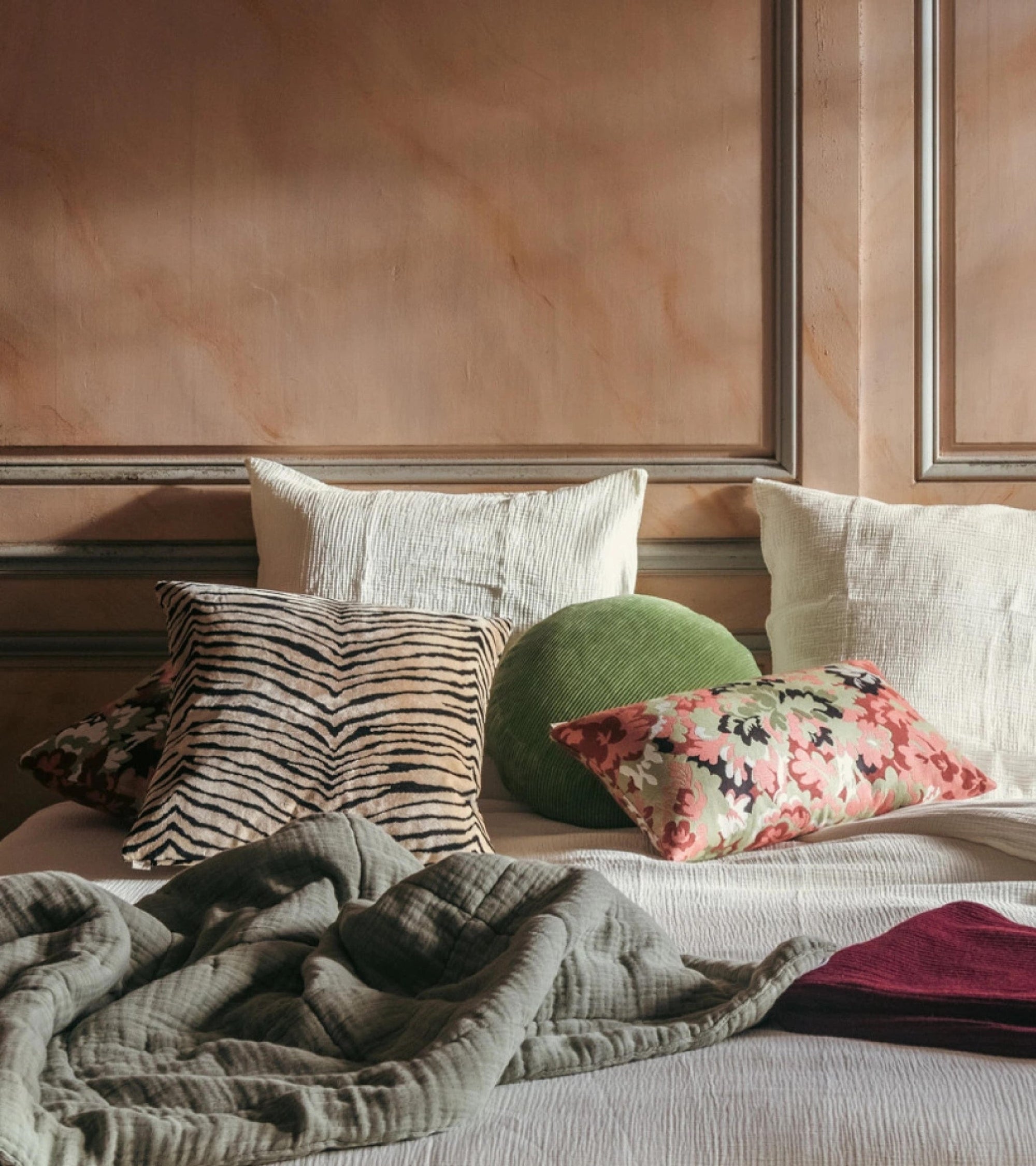 Coussin Carino - Bordeaux