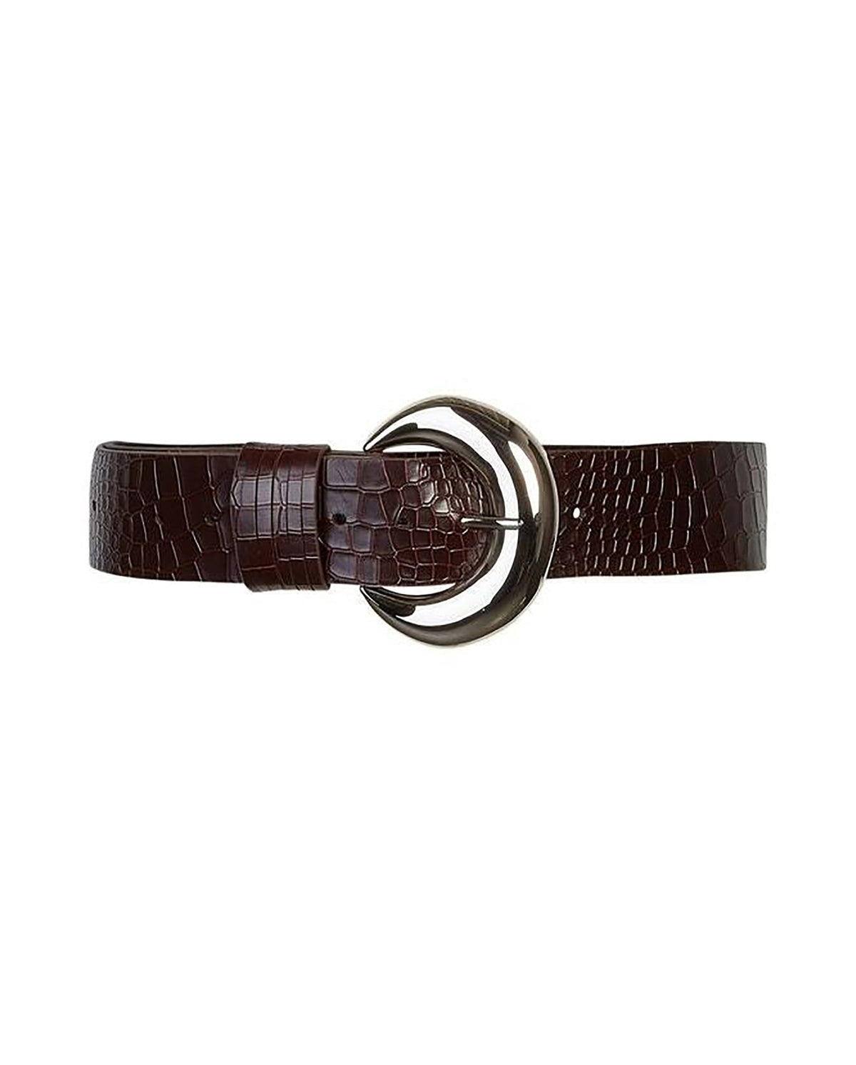 Grande ceinture Carly en cuir - Brown