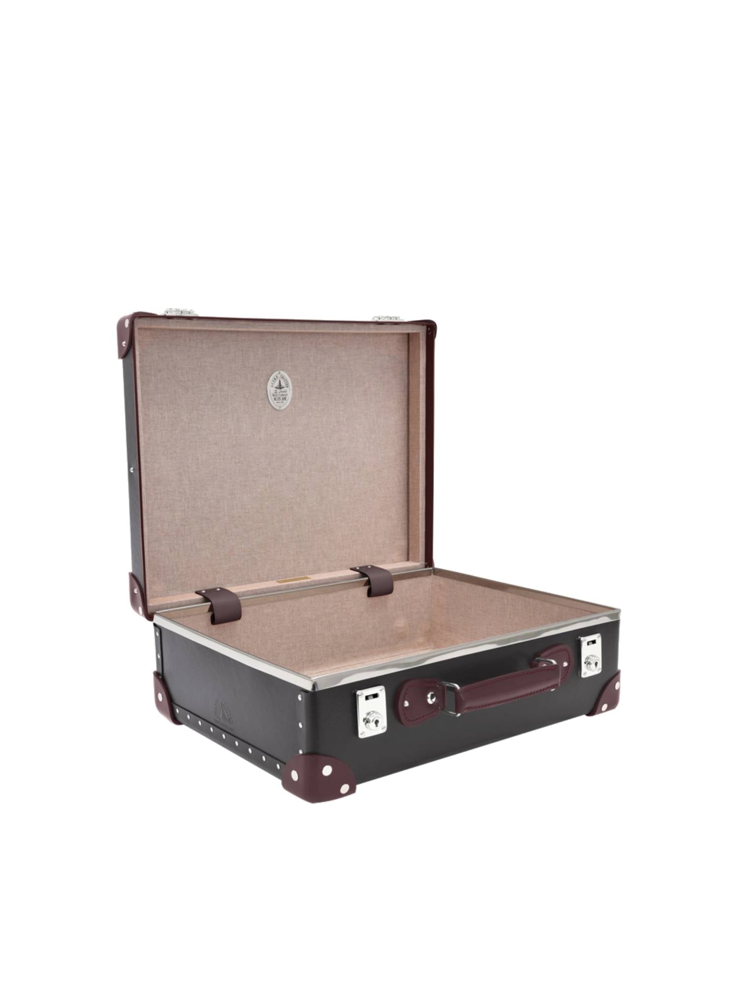 Valise Air cabine Centenary - Marron & Bordeaux & Chrome