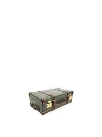 Grande valise soute Centenary 2 roues - Vert & Marron & Or