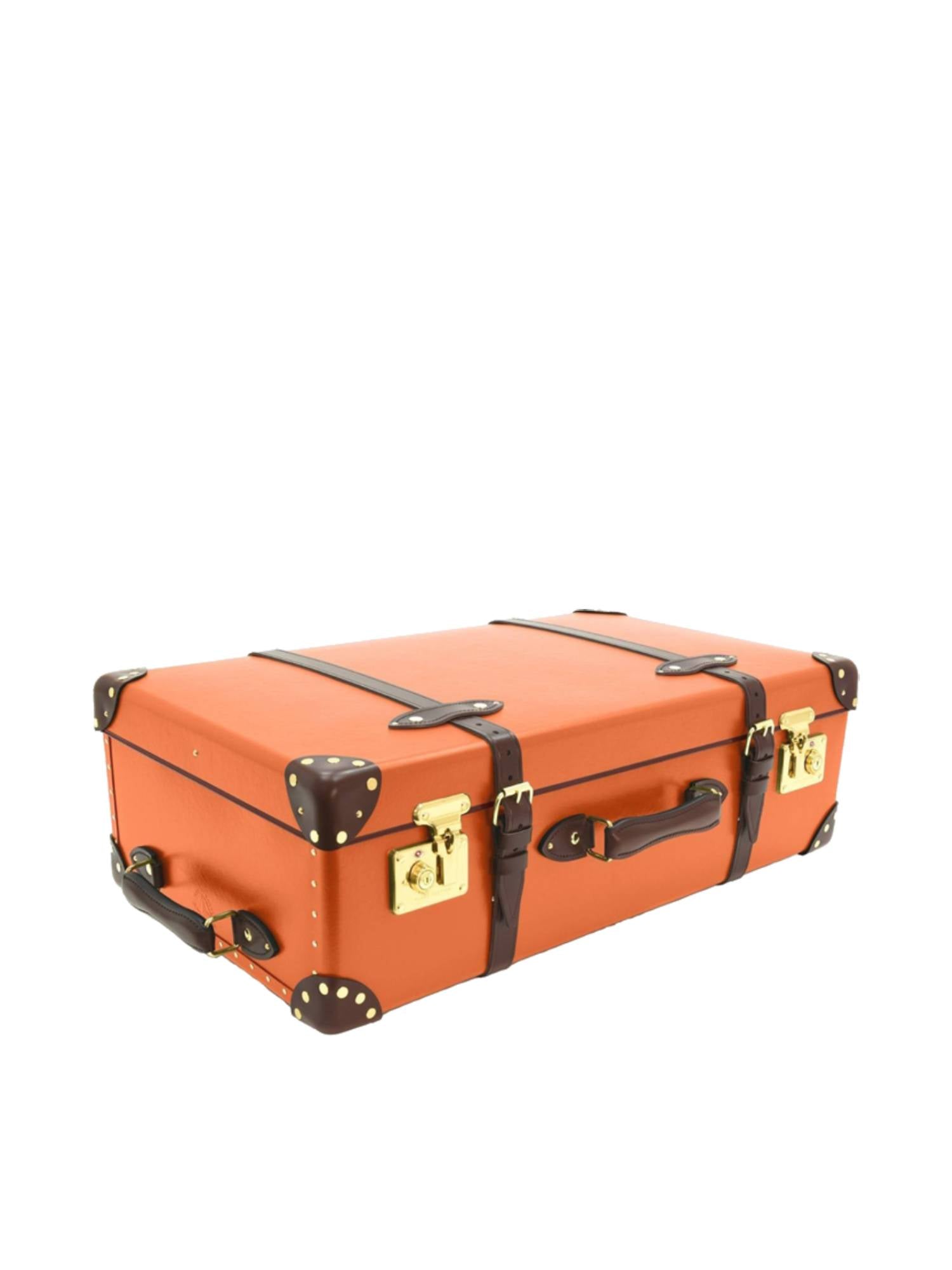 Grande valise soute Centenary 2 roues - Marmelade & Marron & Or