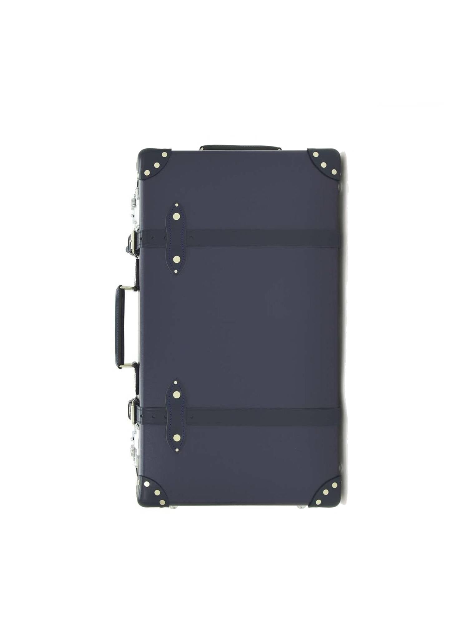 Valise soute Centenary 2 roues - Marine & Chrome